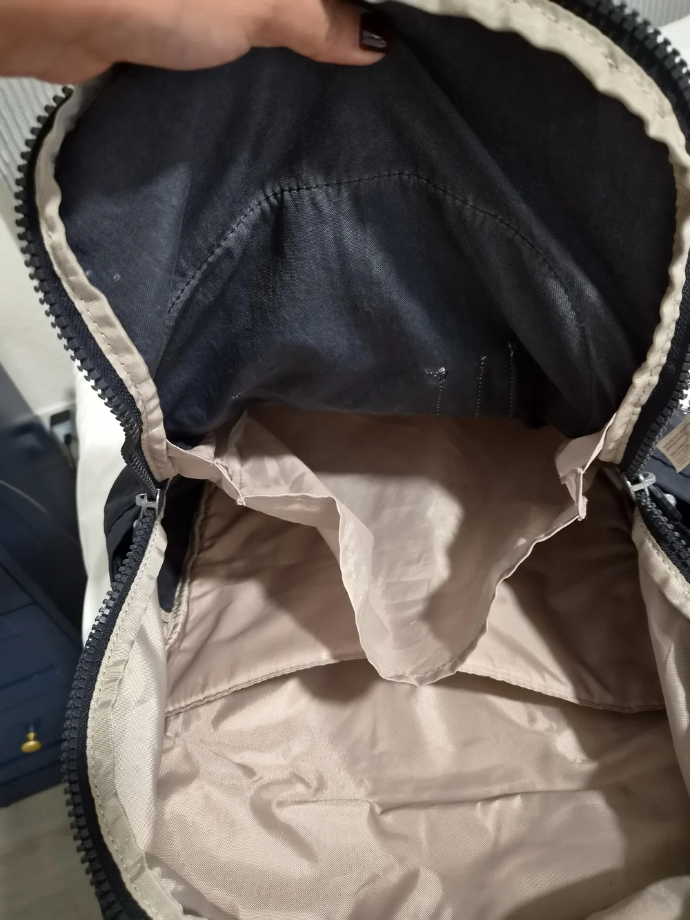 Kipling Blue Nylon Everyday Backpack - Casual Men’s Bag